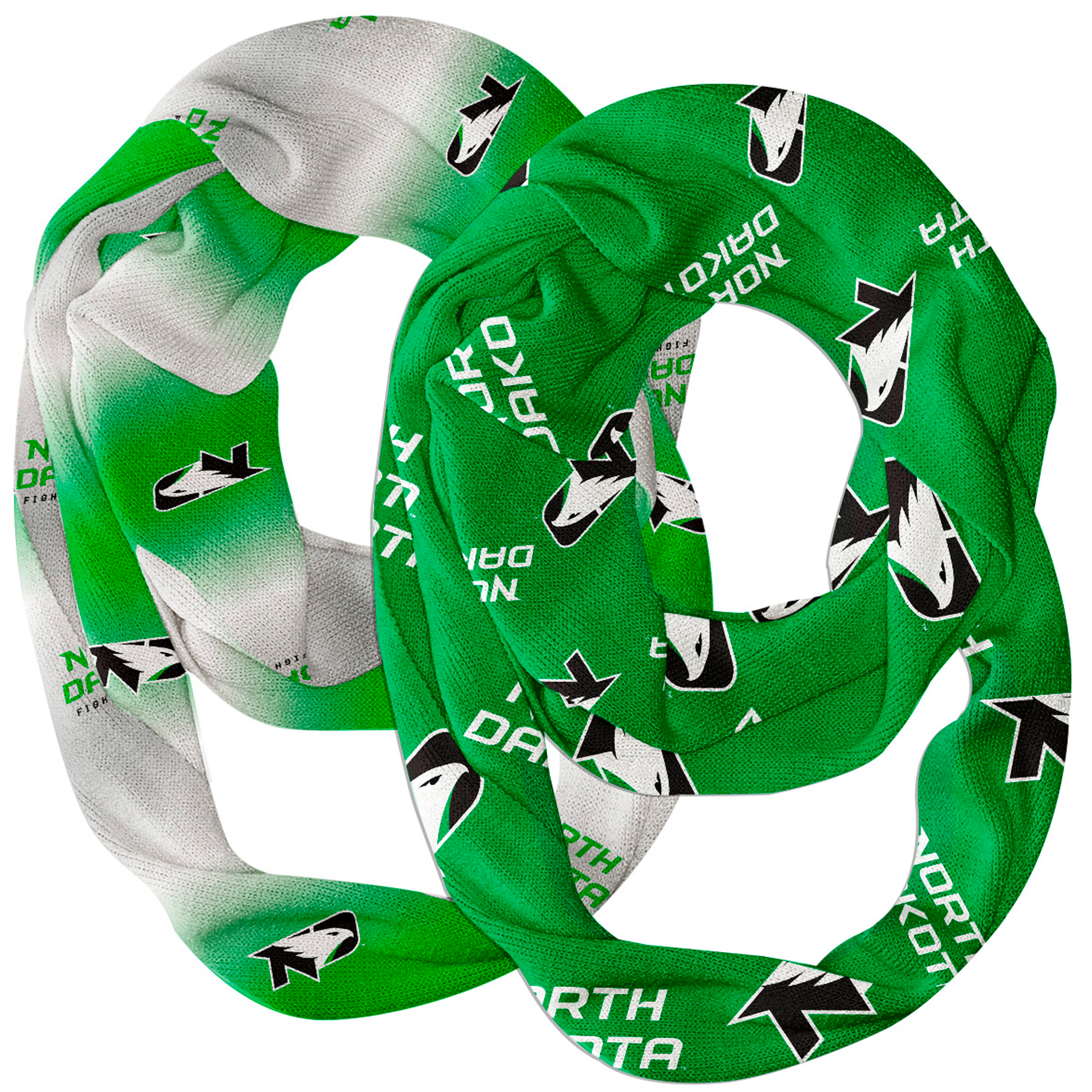 Vive La Fete NDSU Bison Two-Piece Infinity Scarves Set - Image 2