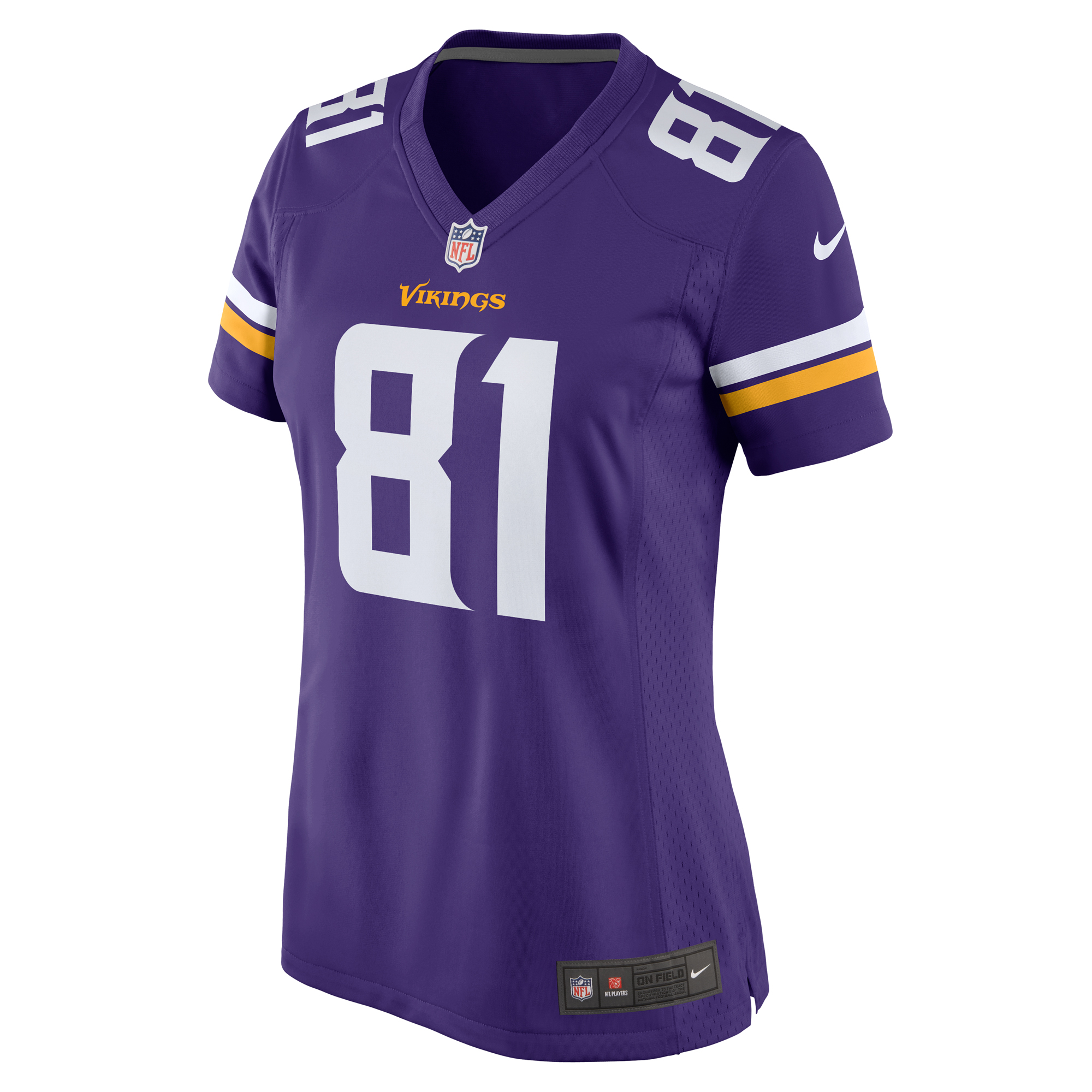 Women's Nike Malik Knowles Purple Minnesota Vikings Team Game Jersey - Image 3