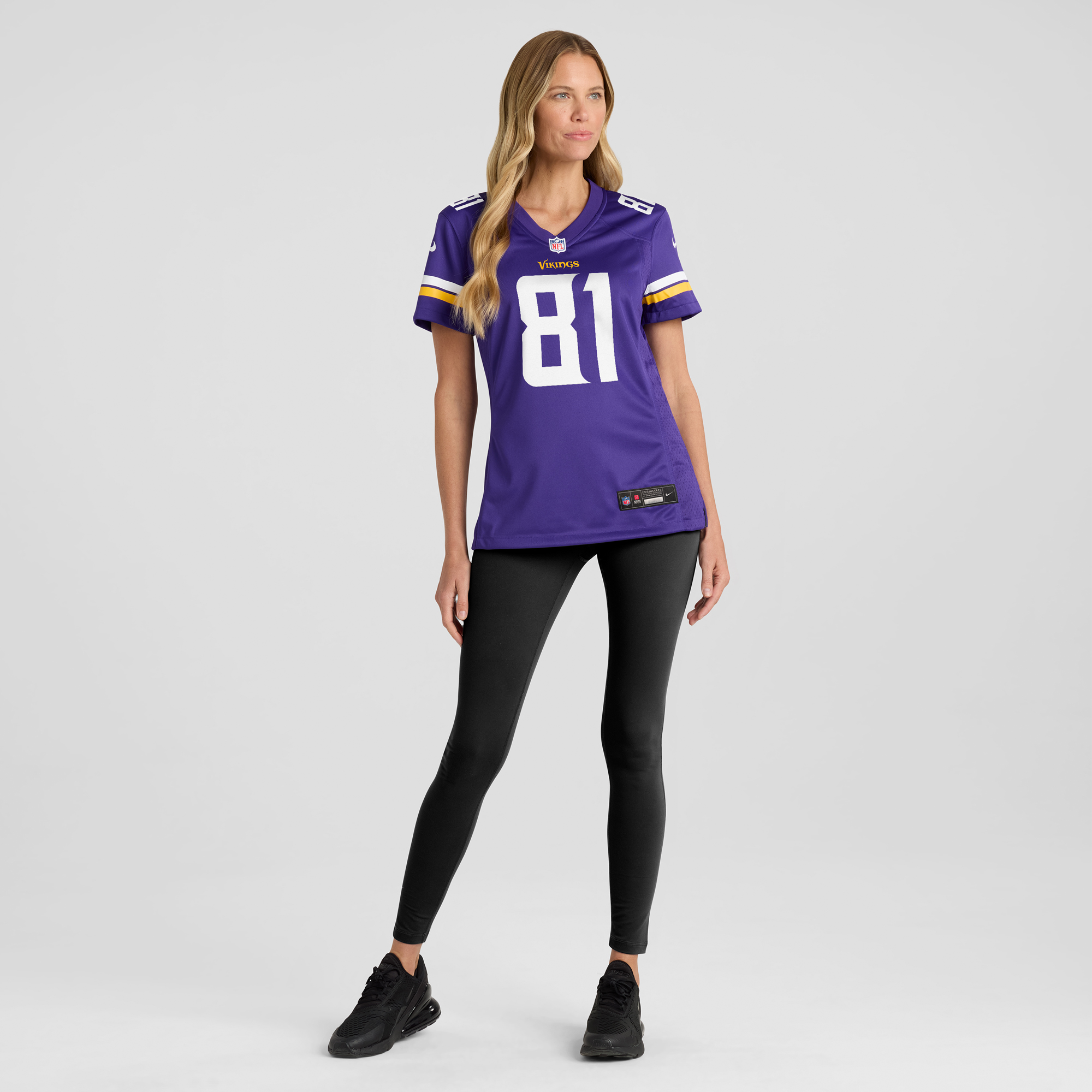 Women's Nike Malik Knowles Purple Minnesota Vikings Team Game Jersey - Image 14