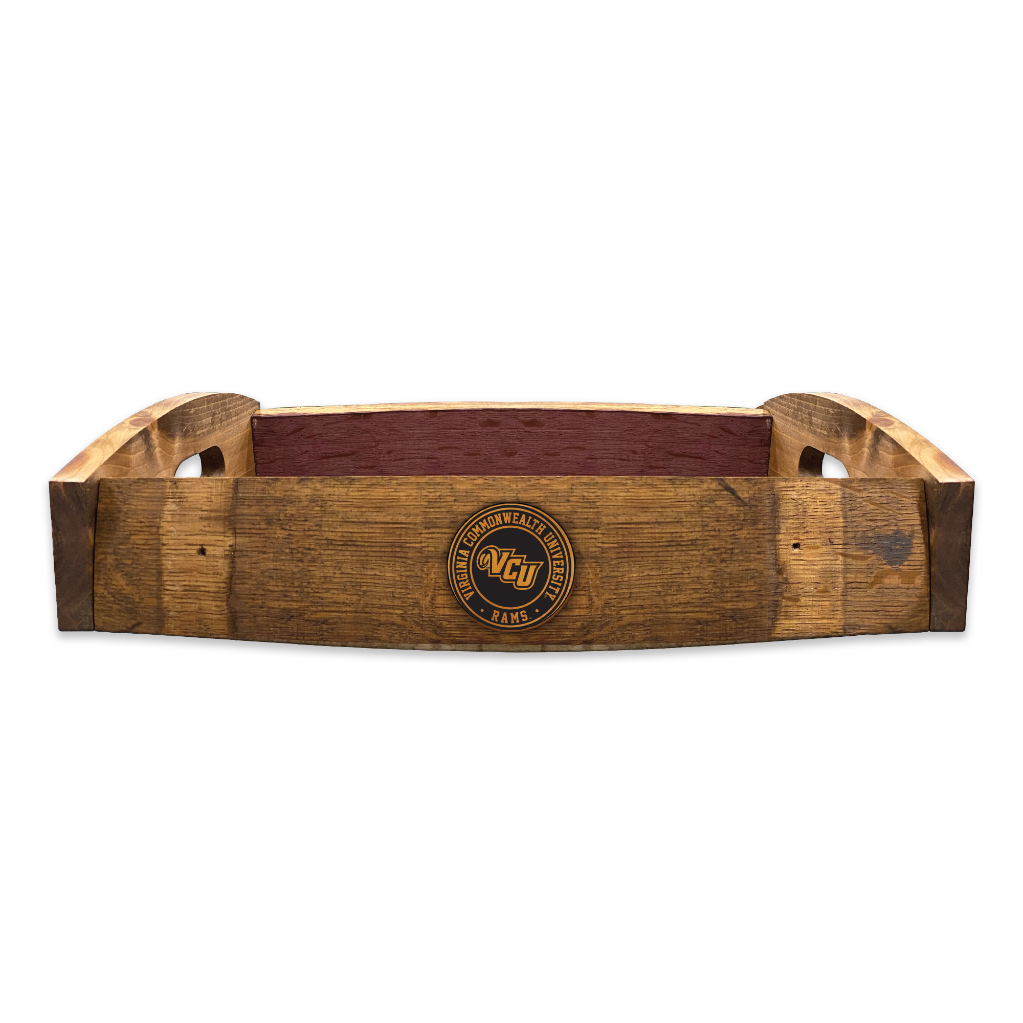 VCU Rams Barrel Stave Serving Tray