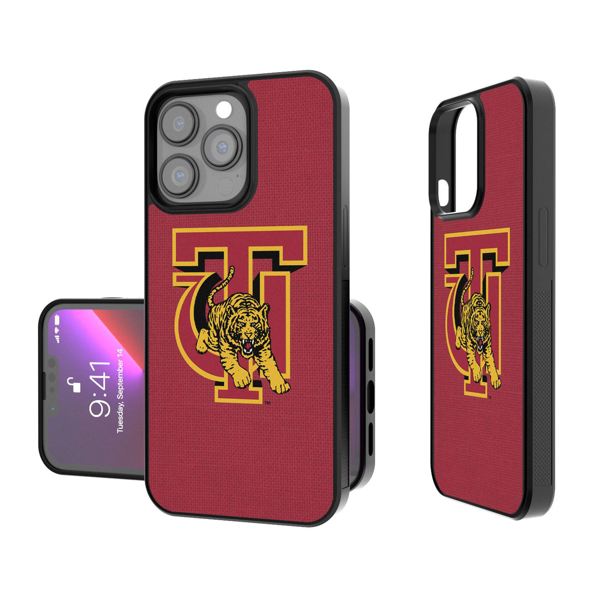 Keyscaper Tuskegee Golden Tigers iPhone Solid Design Bump Case