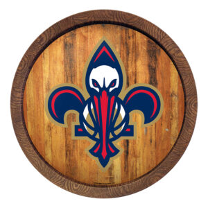 New Orleans Pelicans 20.25'' Faux Barrel Top Sign