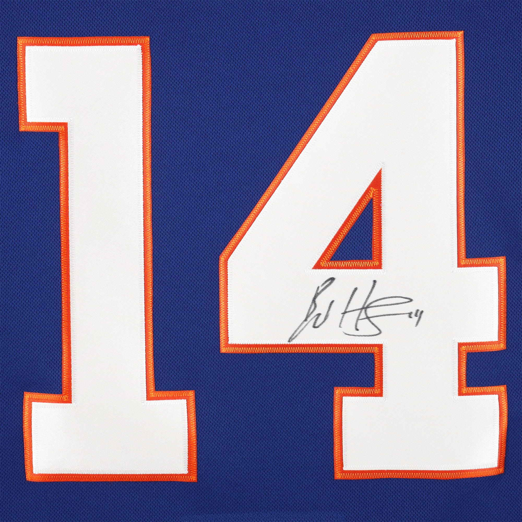 Bo Horvat New York Islanders Autographed Blue adidas Authentic Jersey - Image 5