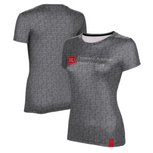 Women's ProSphere Heather Gray Boston University Chobanian & Avedisian School of Medicine T-Shirt