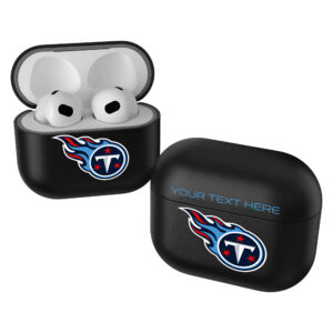 Keyscaper Black Tennessee Titans Insignia Personalized AirPods 3rd Generation Case Cover