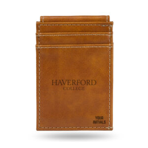 Brown Haverford College Personalized Front Pocket Wallet