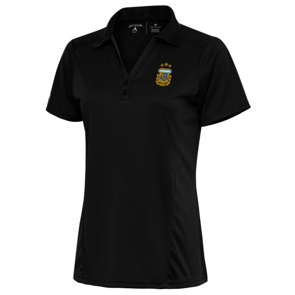 Women's Antigua Black Argentina National Team Tribute Polo