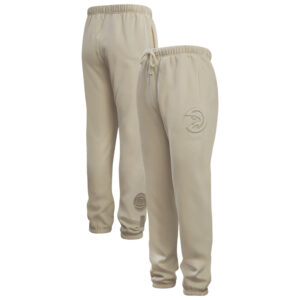 Men's Pro Standard Tan Atlanta Hawks Neutral Fleece Sweatpants