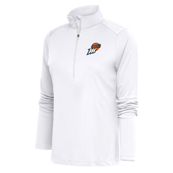 Women's Antigua White Phoenix Mercury Tribute Half-Zip Jacket