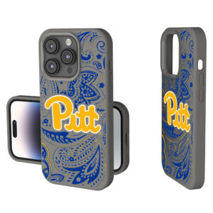 Pitt Panthers Paisley iPhone Soft Touch Case