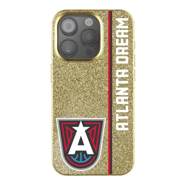 Keyscaper Atlanta Dream Sidebar Gold Bling iPhone Case