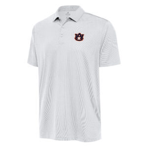 Men's Antigua White Auburn Tigers Ellipse Polo