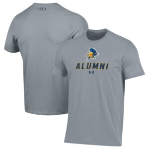 Men's Under Armour  Gray Carleton Knights Alumni Performance T-Shirt