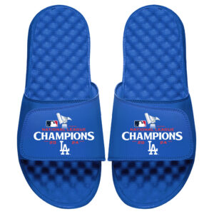 Unisex ISlide Royal Los Angeles Dodgers 2024 National League Champions Slide Sandals
