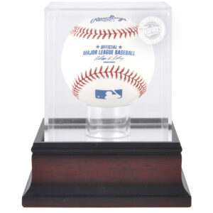 Minnesota Twins Mahogany Baseball Logo Display Case