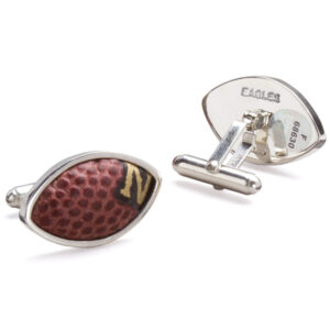 Tokens & Icons Philadelphia Eagles Game-Used Football Cuff Links