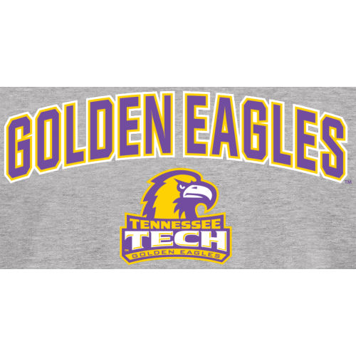 Men's Ash Tennessee Tech Golden Eagles Proud Mascot Long Sleeve T-Shirt - Image 5