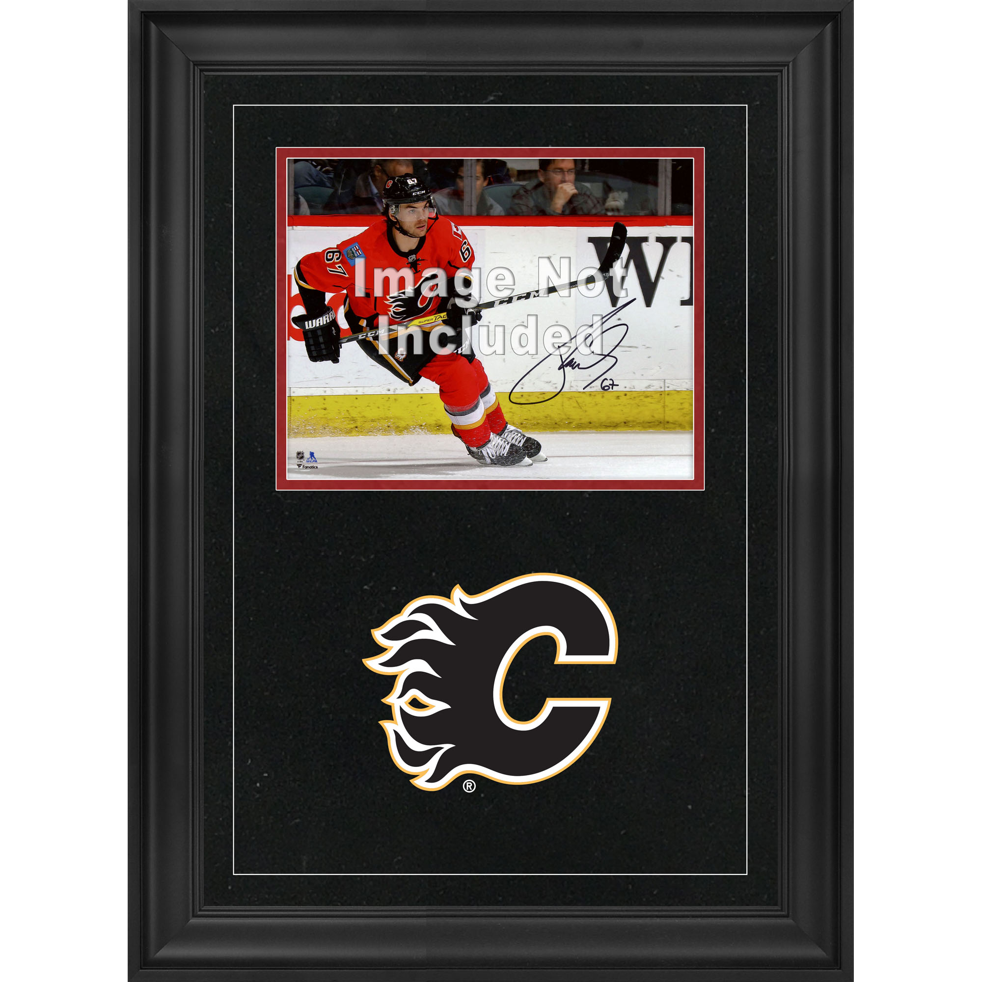 Calgary Flames 8'' x 10'' Deluxe Horizontal Photograph Frame with Team Logo