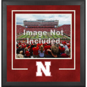 Nebraska Huskers Deluxe 16'' x 20'' Horizontal Photograph Frame with Team Logo