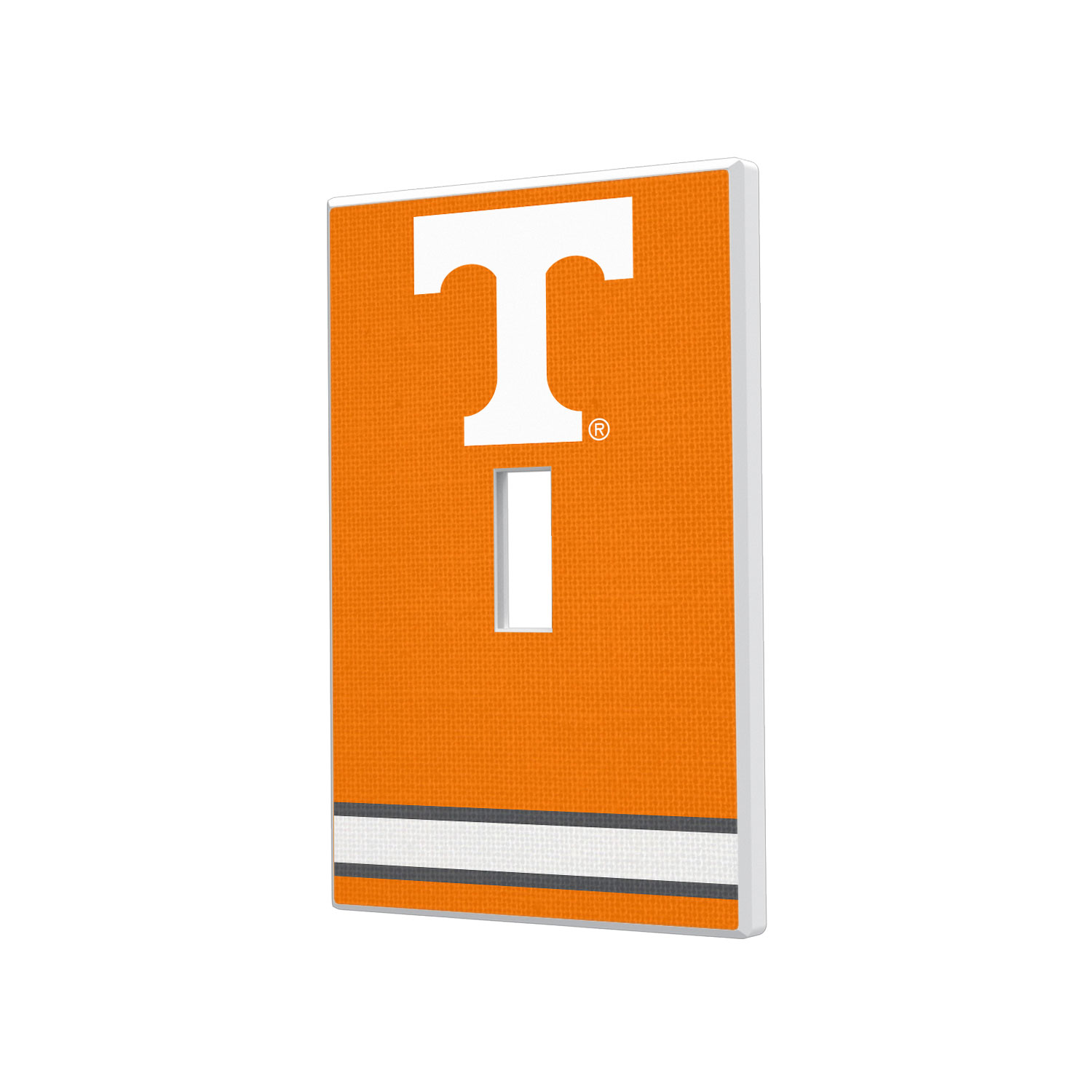 Tennessee Volunteers Stripe Design Single Toggle Light Switch Plate - Image 6