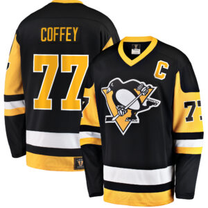 Men's Fanatics Paul Coffey Black Pittsburgh Penguins Premier Breakaway Retired Player Jersey