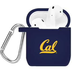 Navy Cal Bears Silicone AirPods Case