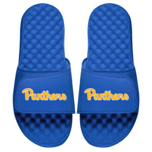 Youth ISlide Royal Pitt Panthers Wordmark Slide Sandals