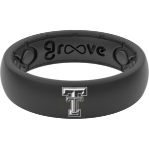 Women's Groove Life Black Texas Tech Red Raiders Thin Ring