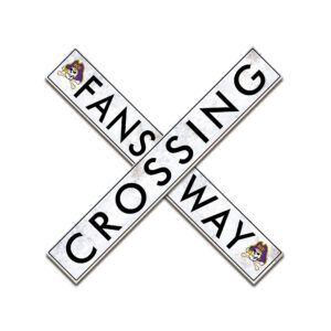 ECU Pirates 48" Fans Way Crossing Sign