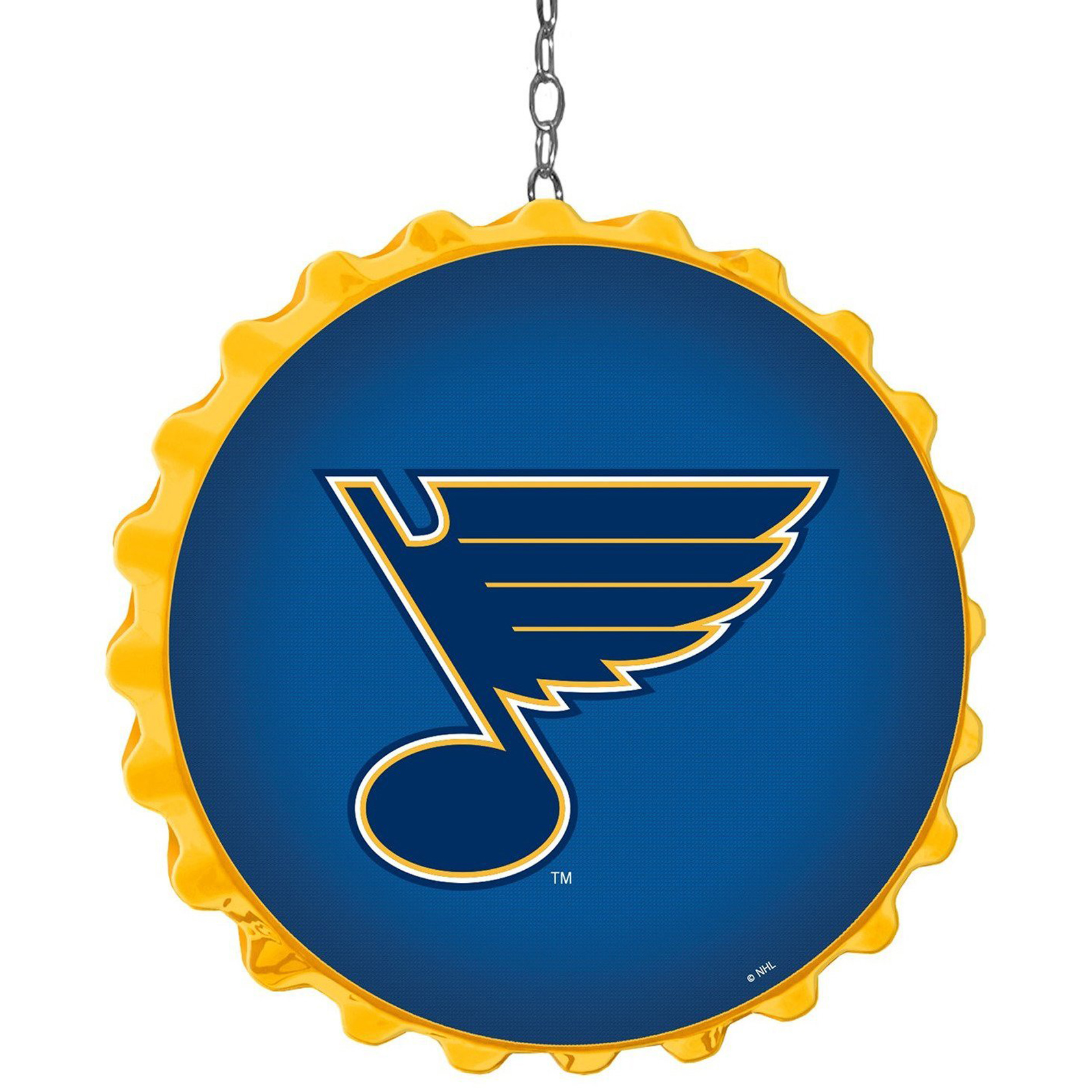 St. Louis Blues 19" Bottle Cap Wall Art Dangler - Image 2