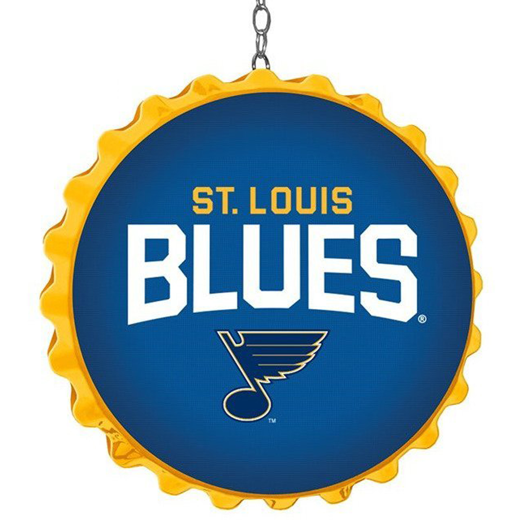 St. Louis Blues 19" Bottle Cap Wall Art Dangler - Image 6