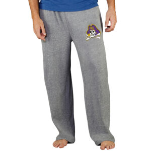 Men's Concepts Sport Gray ECU Pirates Mainstream Terry Pants