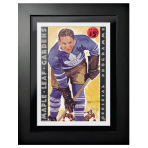 Toronto Maple Leafs 1938 Season 18'' x 14'' Framed Program Cover Art Print