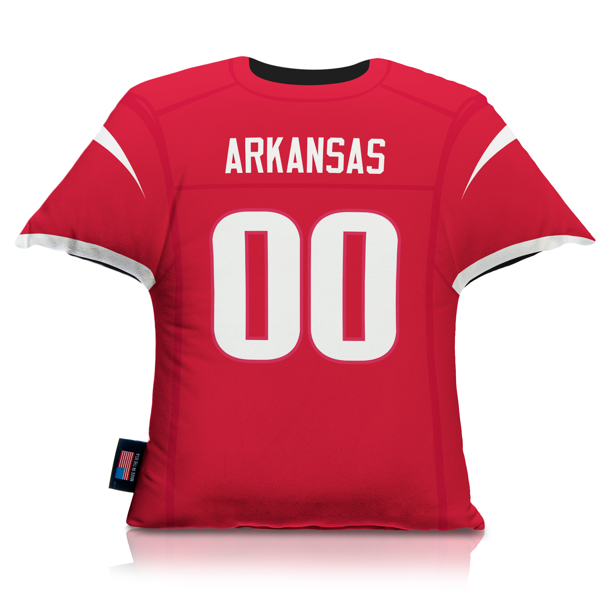 Arkansas Razorbacks Big League Jersey Pillow - Image 5