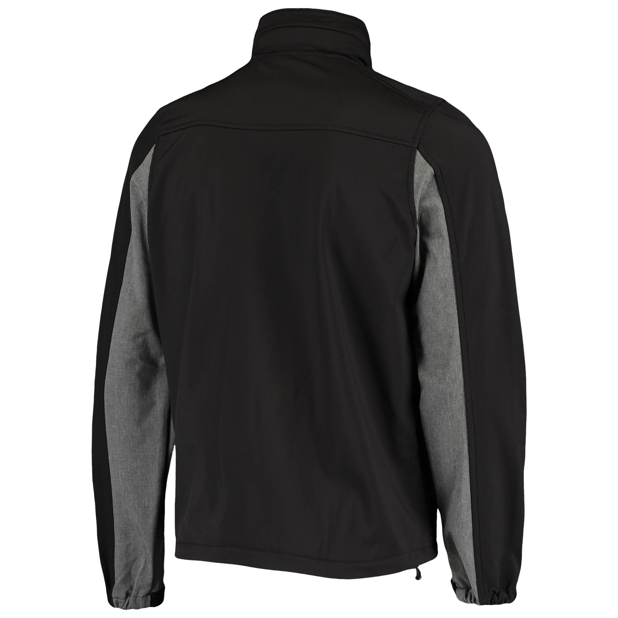Men's Dunbrooke Black San Francisco 49ers Circle Zephyr Softshell Full-Zip Jacket - Image 4