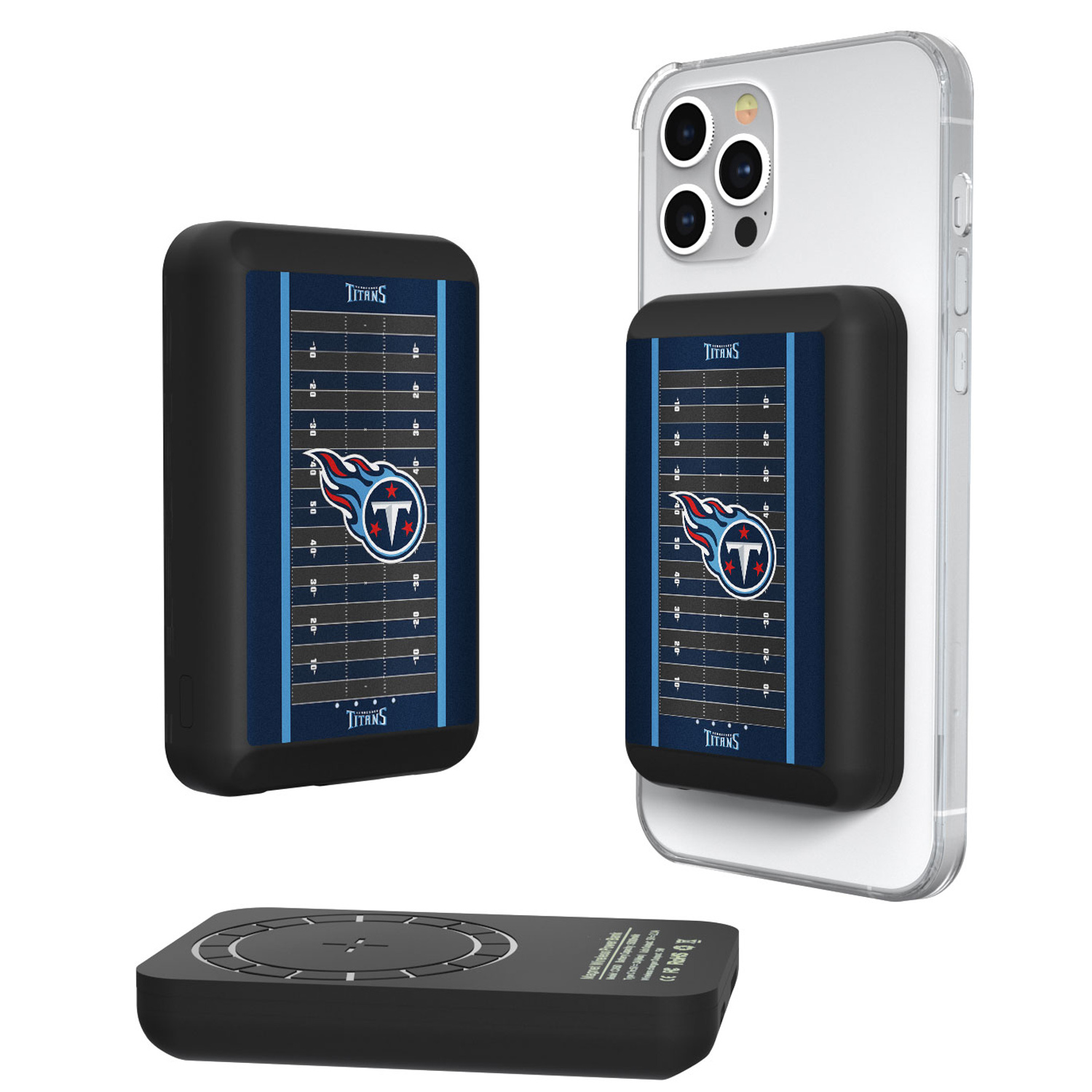 Tennessee Titans Field Wireless Power Bank - Image 3