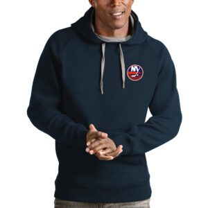 Men's Antigua Navy New York Islanders Victory Pullover Hoodie