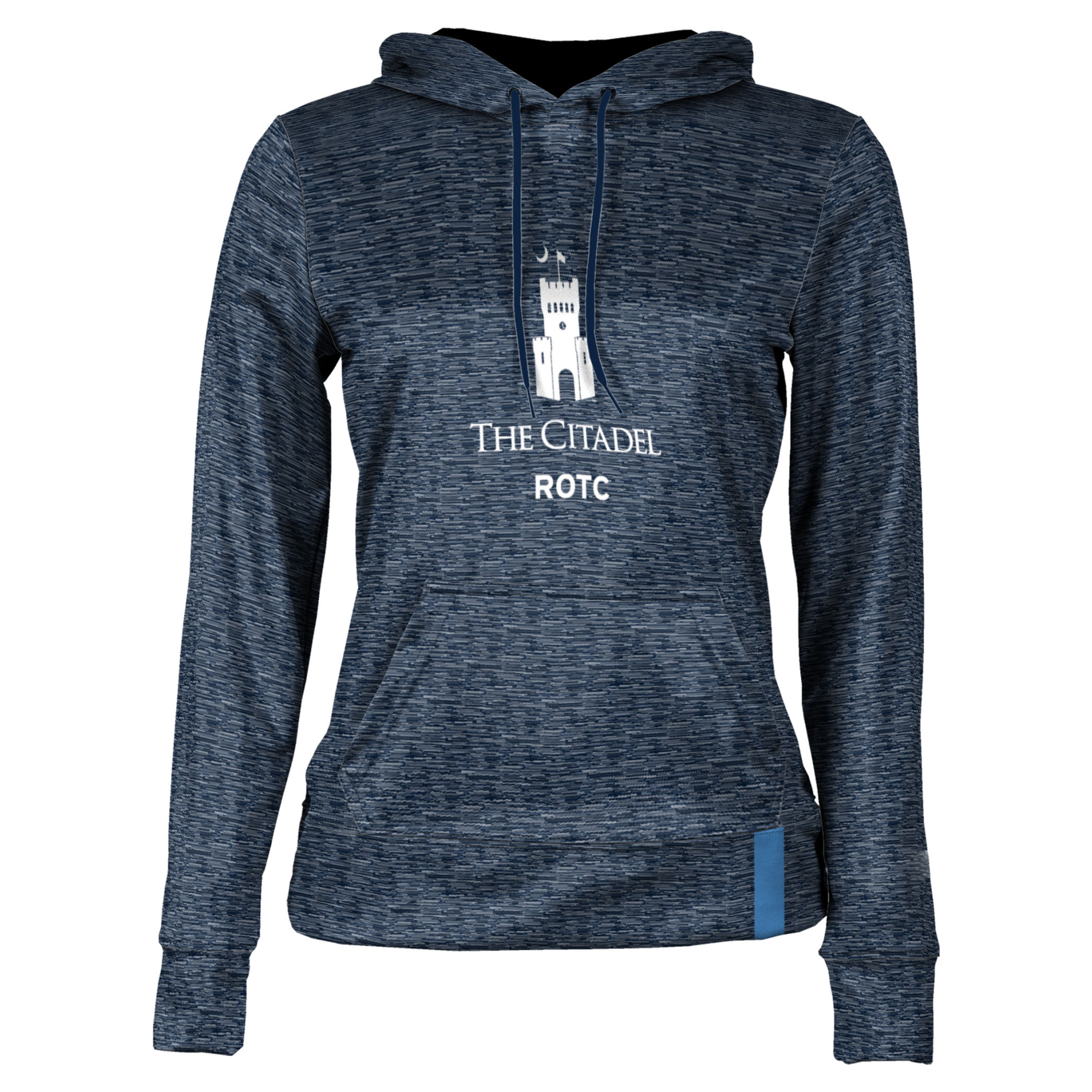 Women's Navy Citadel Bulldogs ROTC Pullover Hoodie - Image 6
