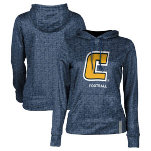 Women's Navy Tennessee Chattanooga Mocs Football Pullover Hoodie