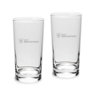 SUNY Brockport Golden Eagles 10oz. 2-Piece Highball Glass Set