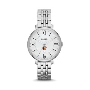 Women's Fossil Silver Campbell Fighting Camels Jacqueline Stainless Steel Watch