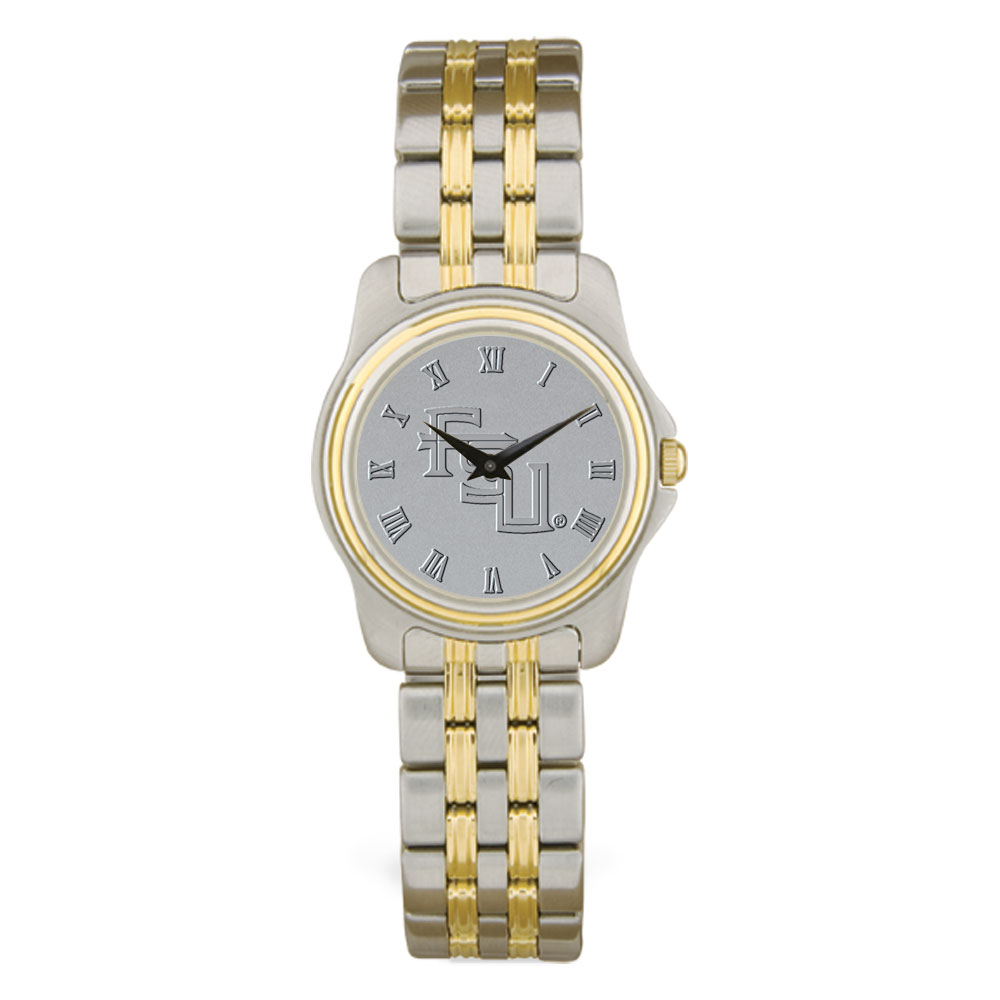 Women's Florida State Seminoles Personalized Two-Tone Wristwatch