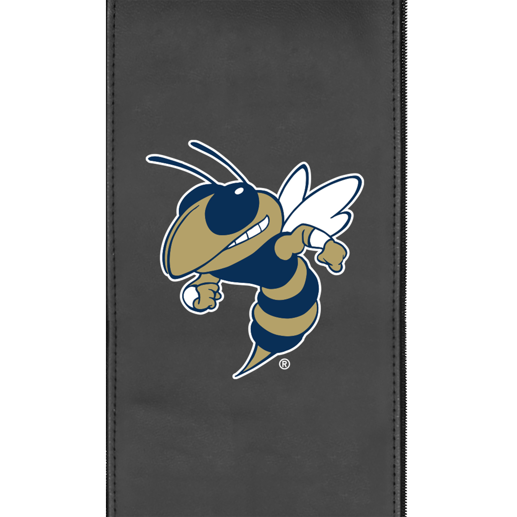 Black Georgia Tech Yellow Jackets Team Logo PhantomX Gaming Chair - Image 8