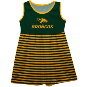 Girls Infant Green Cal Poly Pomona Broncos Tank Top Dress