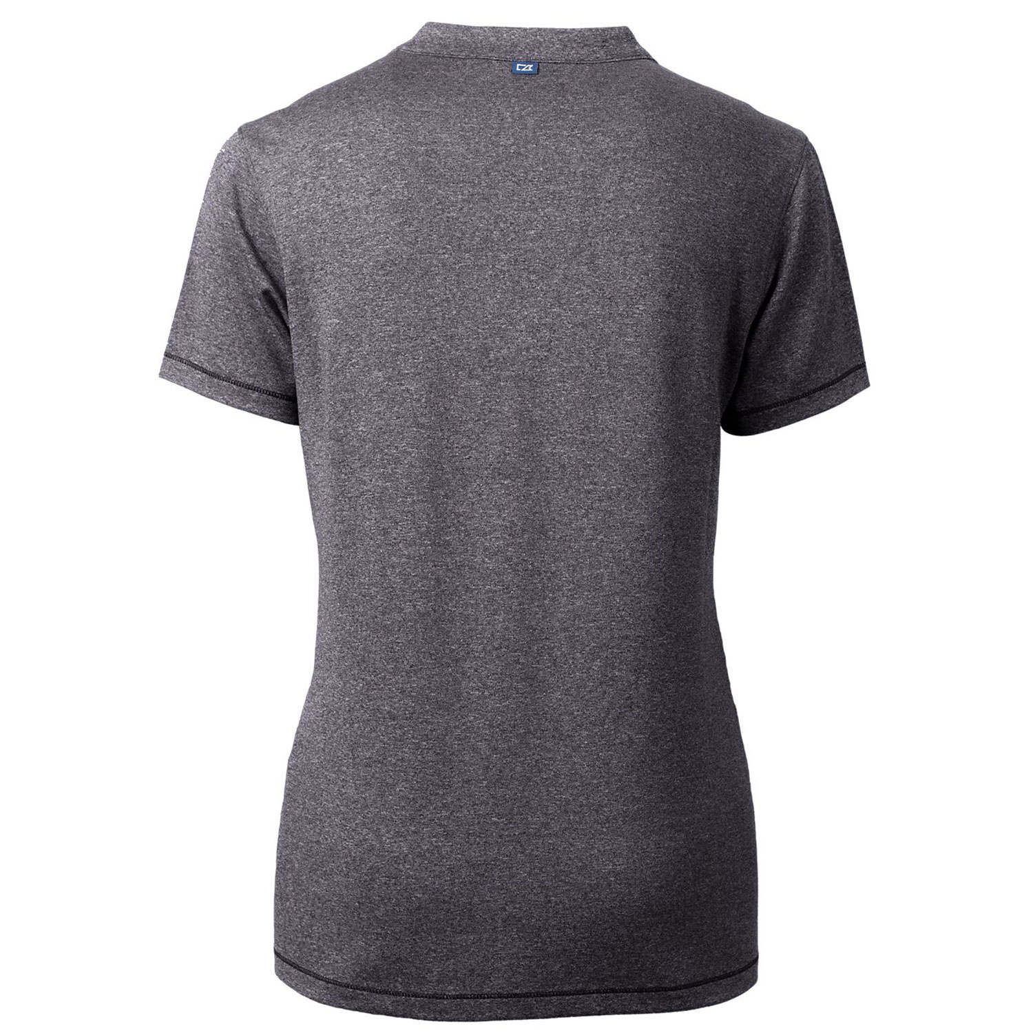 Women's Cutter & Buck Heather Charcoal NC State Wolfpack Forge Blade V-Neck Top - Image 4