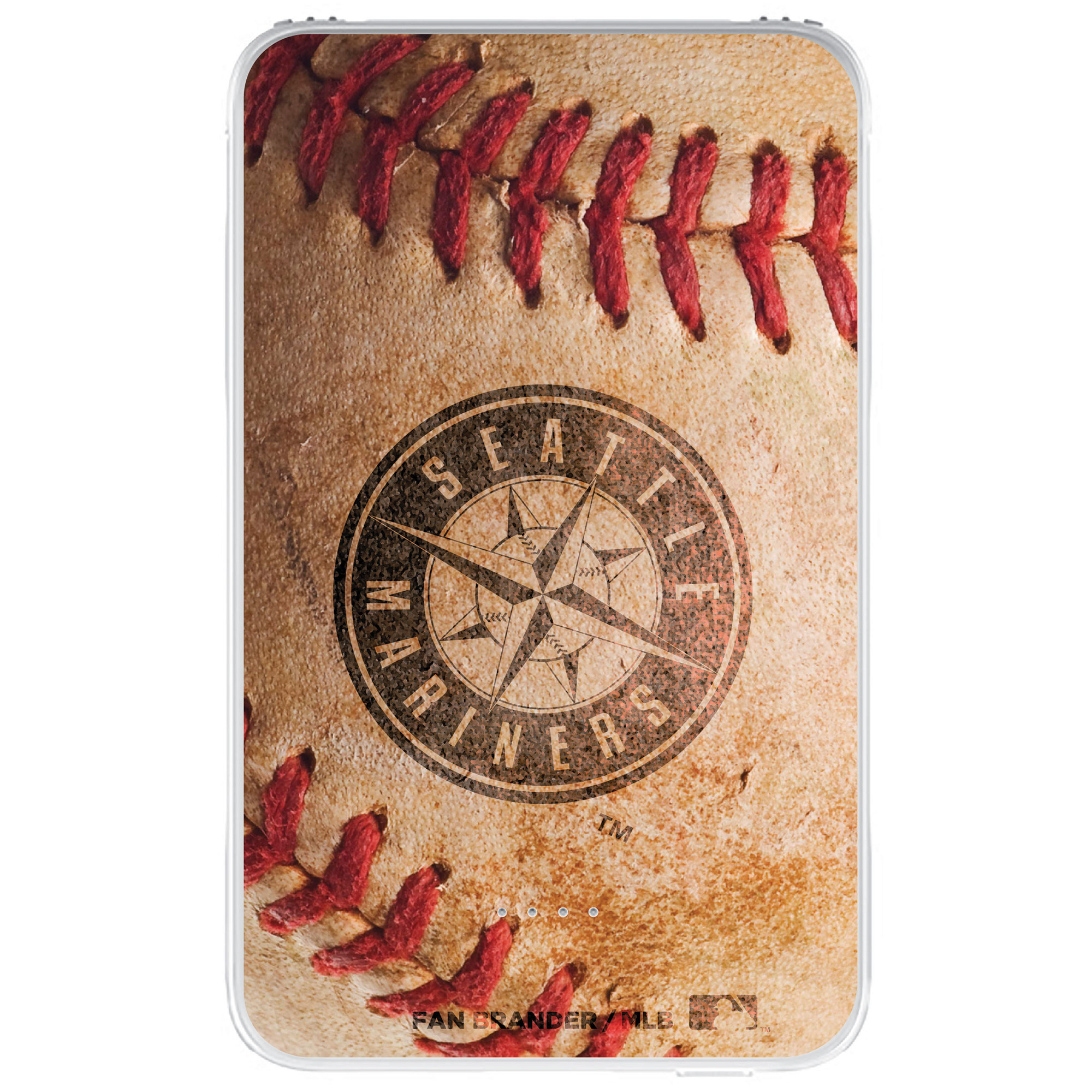 Seattle Mariners Baseball Design 10000 mAh Portable Power Pack