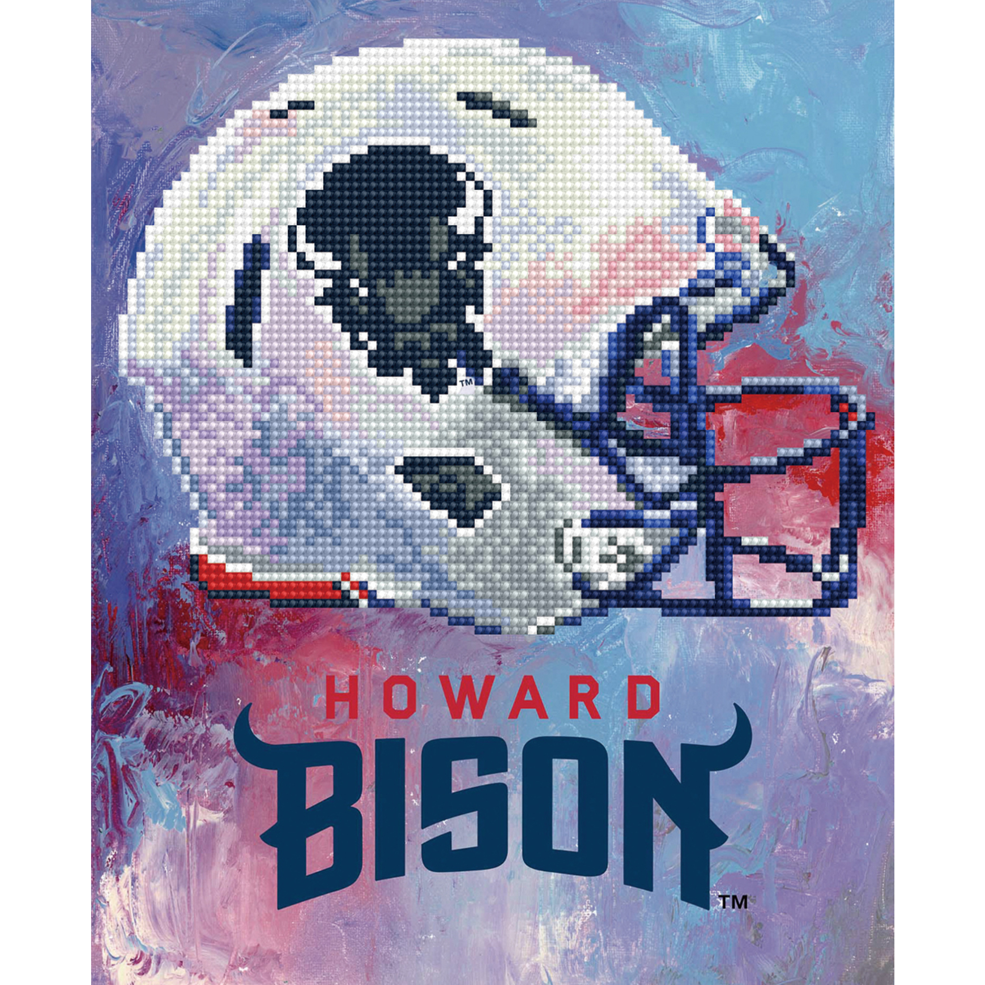 Sporticulture Howard Bison Diamond Art Craft Kit - Image 2