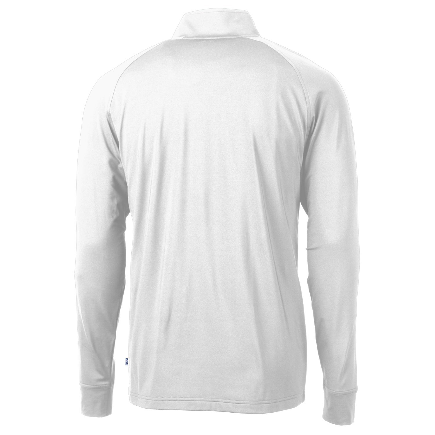 Men's Cutter & Buck White Wichita State Shockers Adapt Eco Knit Stretch Recycled Quarter-Zip Pullover Top - Image 7