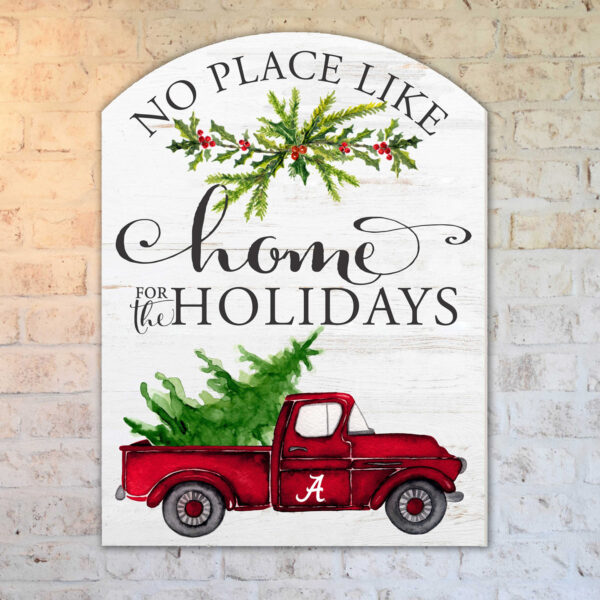 Alabama Crimson Tide 16'' x 22'' Holiday Marquee Sign - Image 5