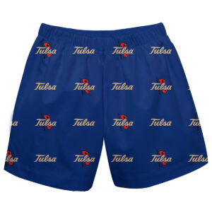 Infant Tulsa Golden Hurricane Royal Pull On Shorts
